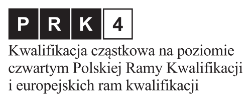 PRK4 - Kwalifikacja cząstkowa na poziomie drugim Polskiej Ramy Kwalifikacji i europejskich ram kwalifikacji