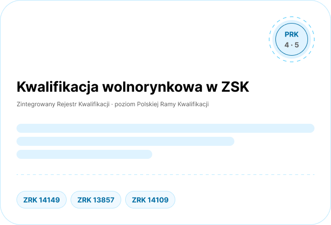 Szkolenia360 - Kwalifikacja wolnorynkowa w ZSK